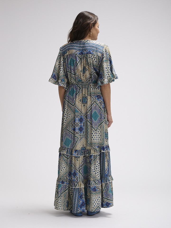 Vestido Patchwork