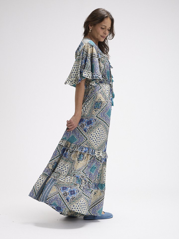 Vestido Patchwork