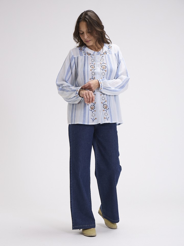 Blusa Riscas