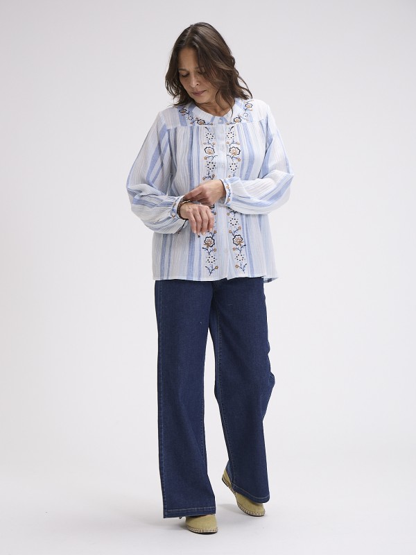 Blusa Riscas