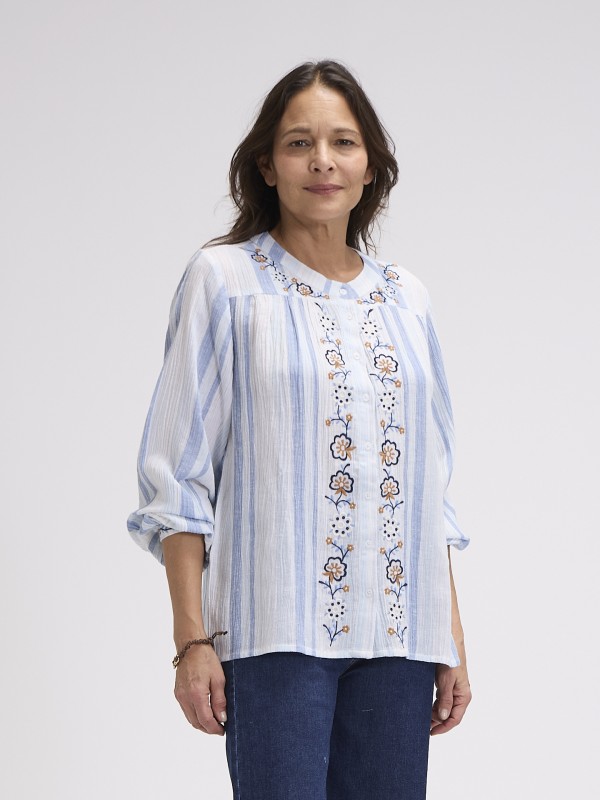Blusa Riscas
