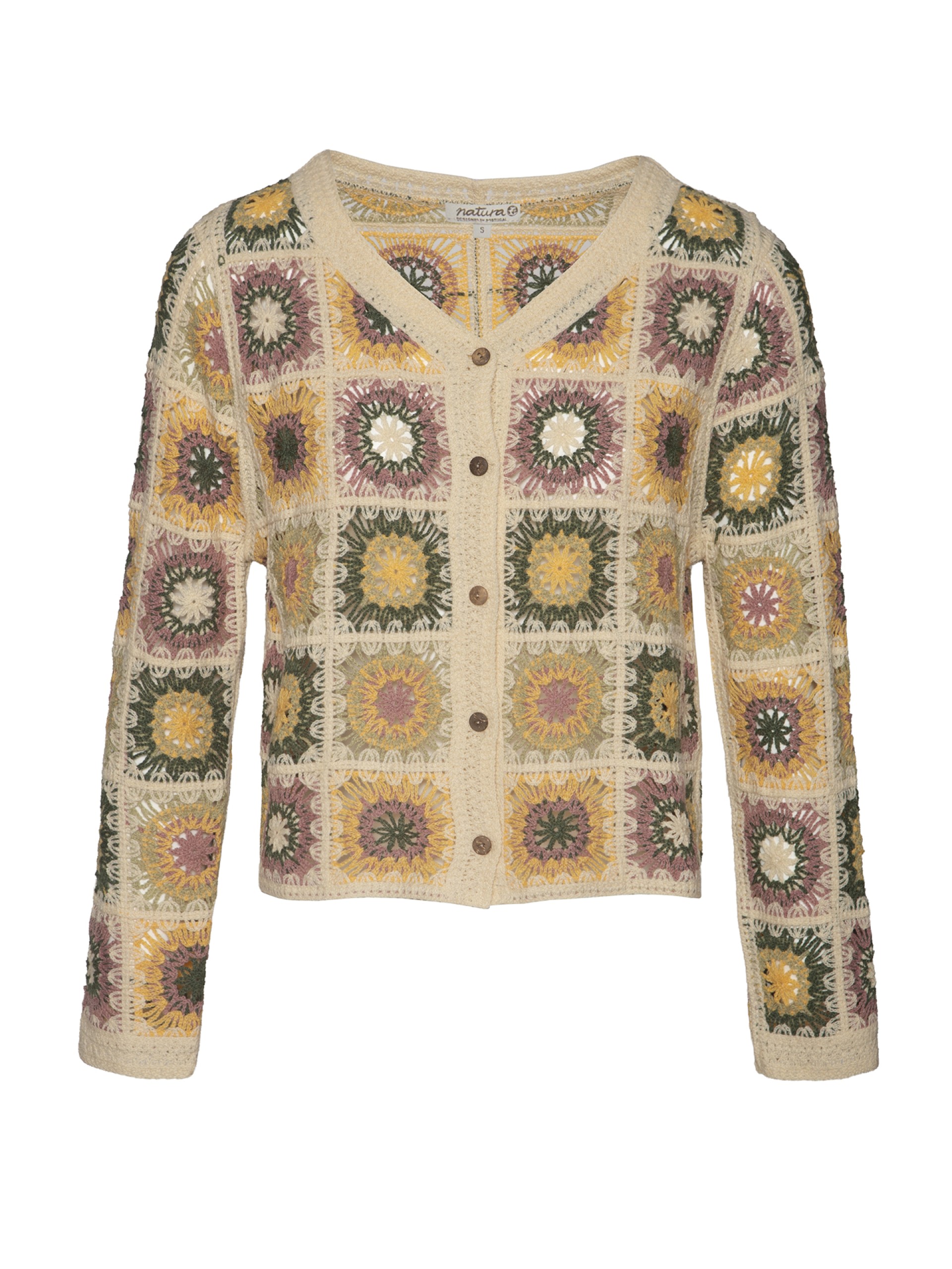 Casaco Multi Crochet