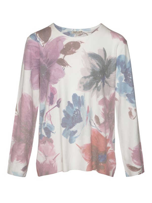 Blusa em Malha Estampada