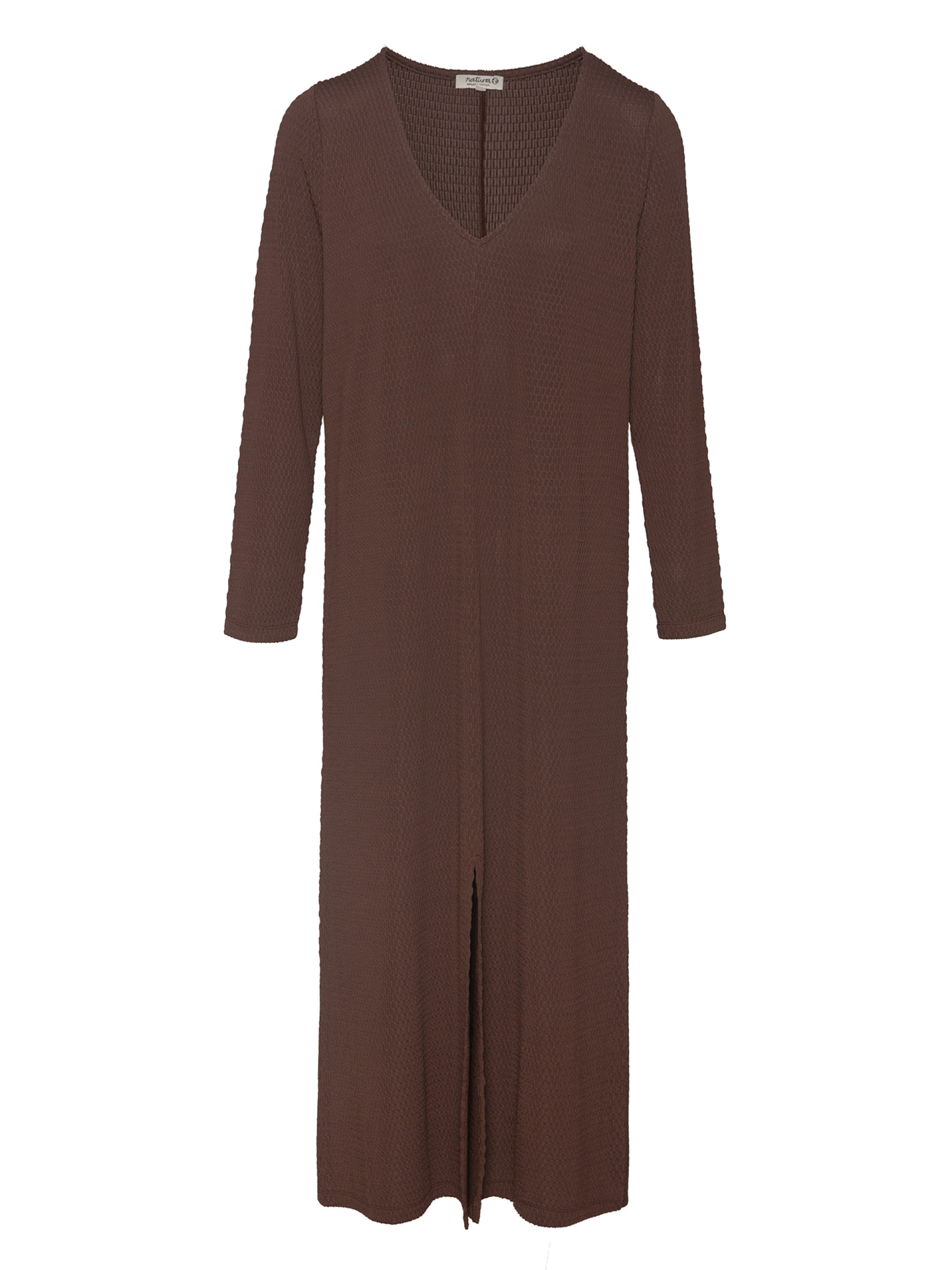 Vestido Midi com Textura