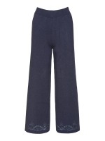 Calcas em Malha com Bordados