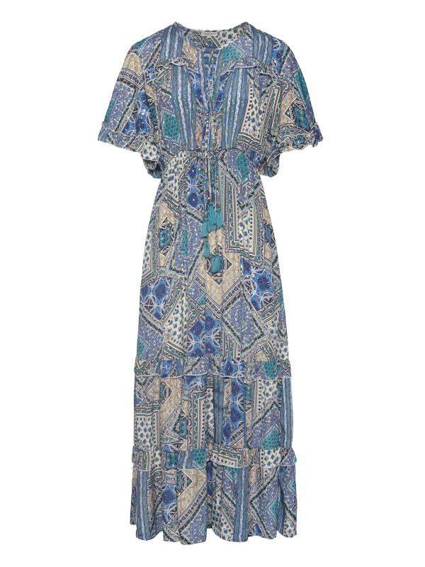 Vestido Patchwork Vestido Patchwork