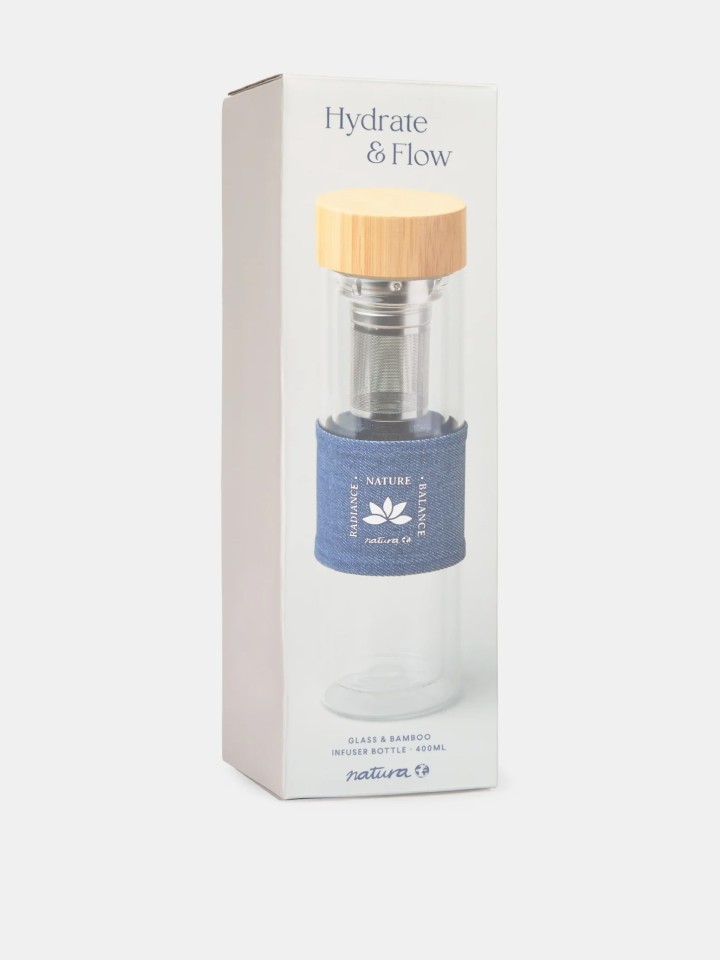 Garrafa com infusor 400ml