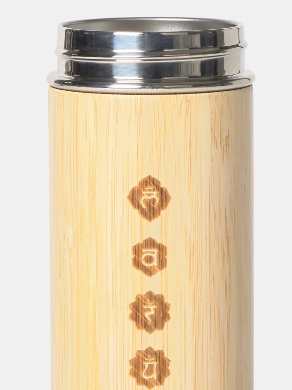Garrafa Termica de Bambu 400ml Garrafa Termica de Bambu 400ml
