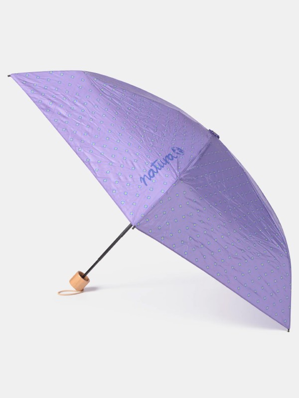 Mini Guarda-chuva Dobravel com Estampado de Bolinhas Mini Guarda-chuva Dobravel com Estampado de Bolinhas