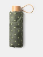 Mini Guarda-chuva Dobravel com Estampado de Bolinhas