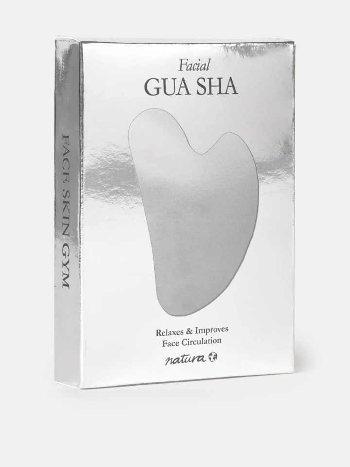 Gua Sha Prateado
