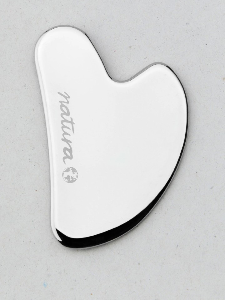 Gua Sha Prateado
