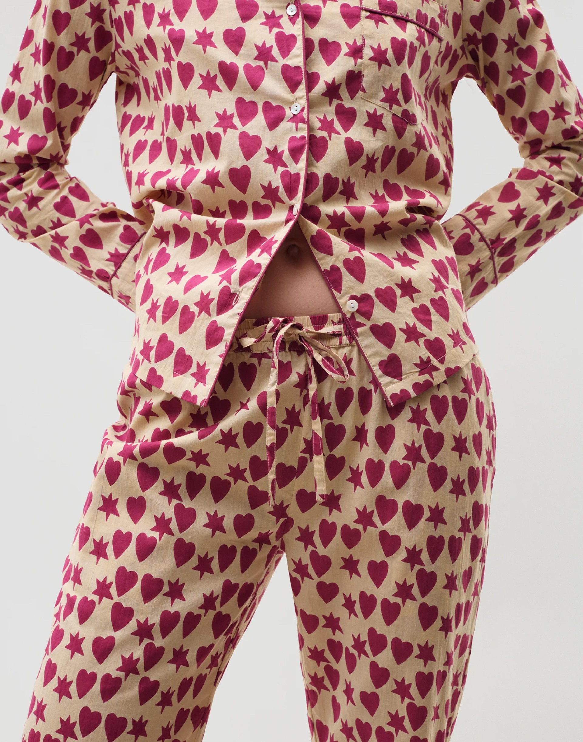 Conjunto de pijama Jaya Hearts