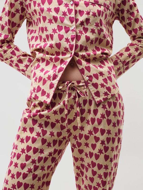 Conjunto de pijama Jaya Hearts Conjunto de pijama Jaya Hearts