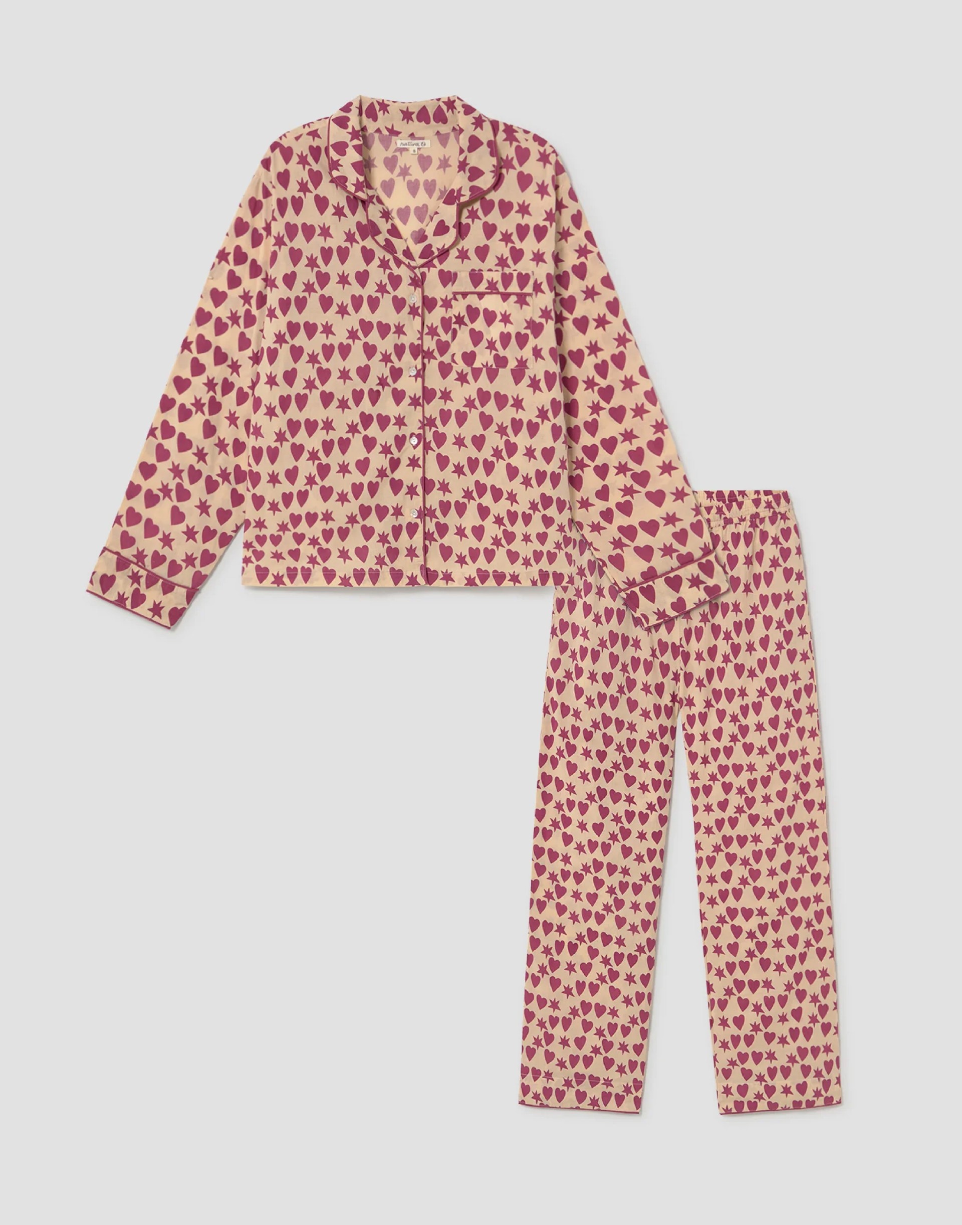 Conjunto de pijama Jaya Hearts