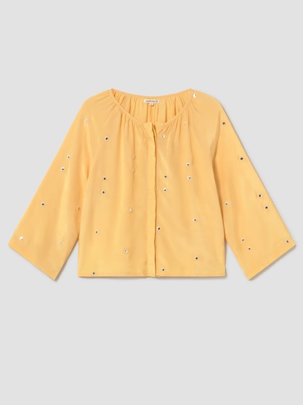 Blusa com espelhos Blusa com espelhos