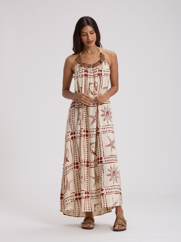 Vestido Comprido Shell