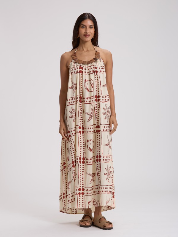 Vestido Comprido Shell