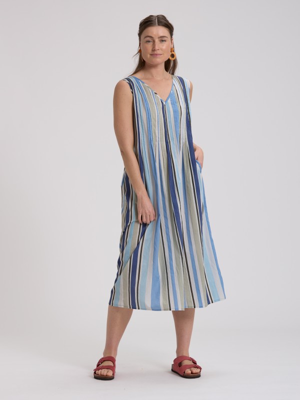 Vestido Midi Algodao Vestido Midi Algodao
