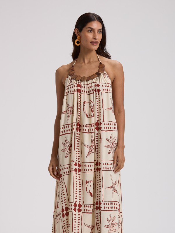 Vestido Comprido Shell