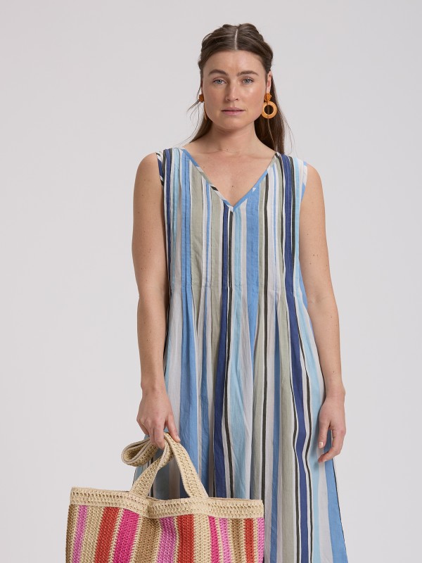 Vestido Midi Algodao Vestido Midi Algodao