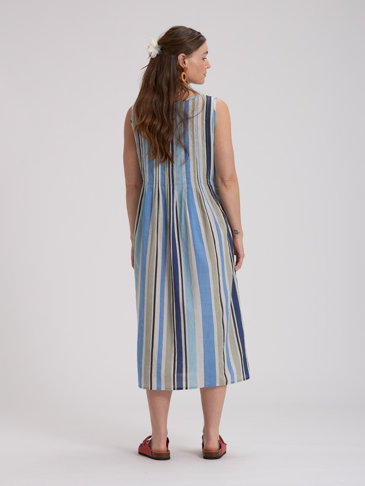 Vestido Midi Algodao