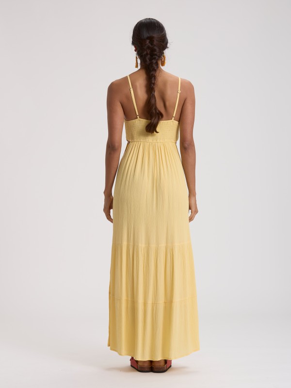 Vestido Comprido Amarelo Vestido Comprido Amarelo