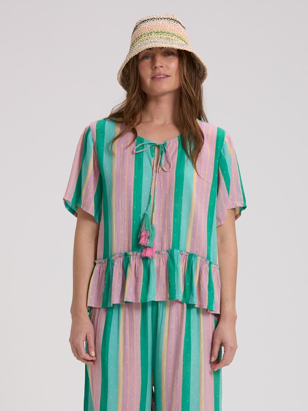 Blusa Riscas Blusa Riscas