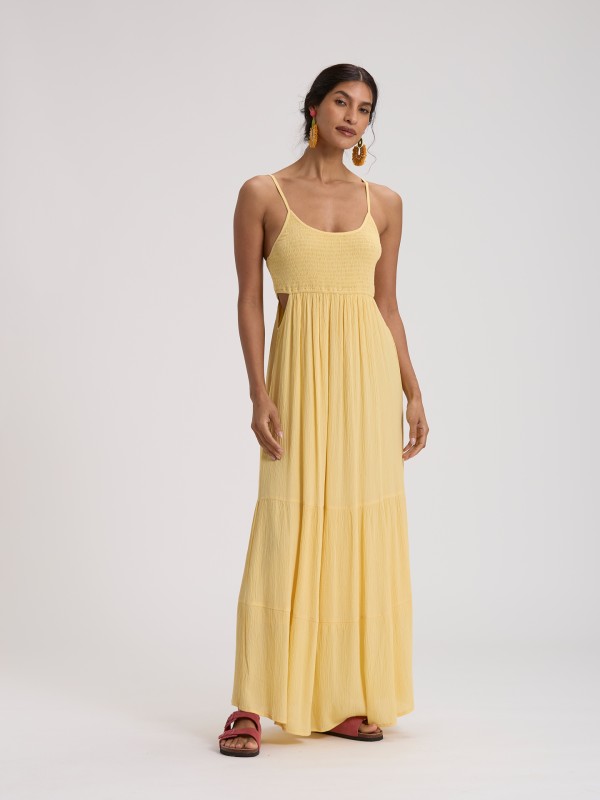 Vestido Comprido Amarelo Vestido Comprido Amarelo