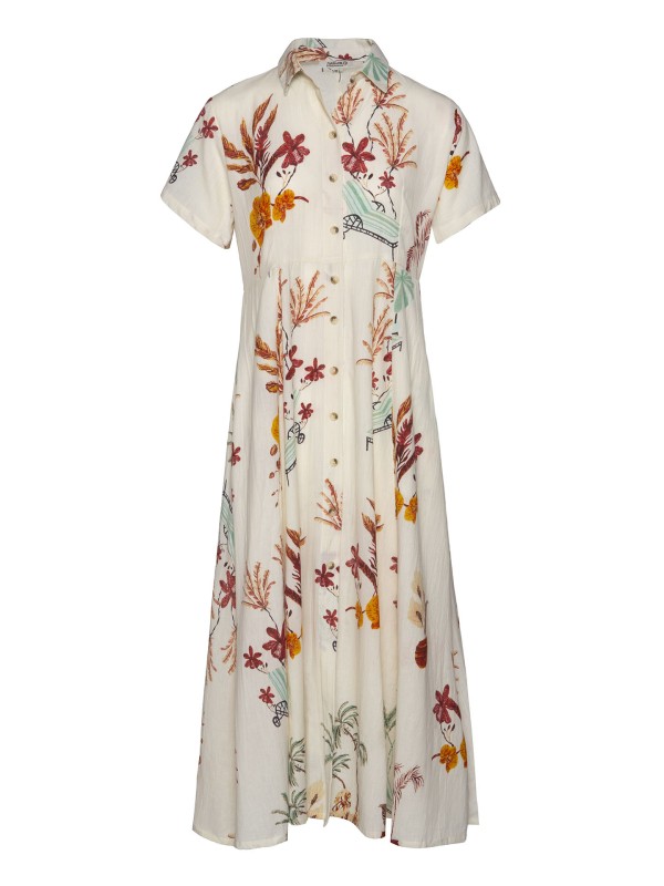 Vestido Comprido Camisaria Summer Vestido Comprido Camisaria Summer