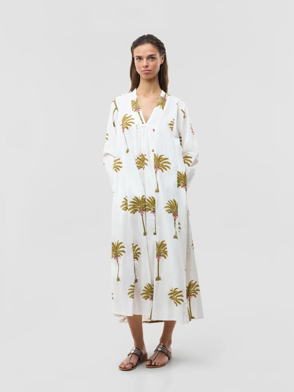 Vestido Roseton Palms Vestido Roseton Palms