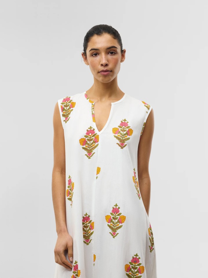 Vestido branco Bahir