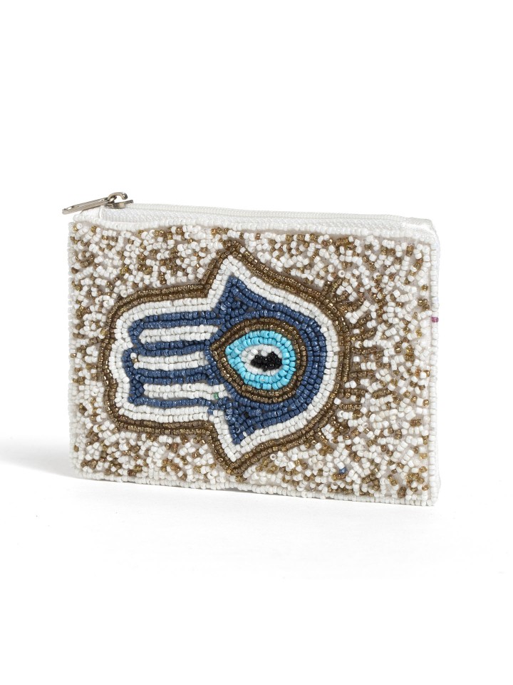 Bolsa com missangas