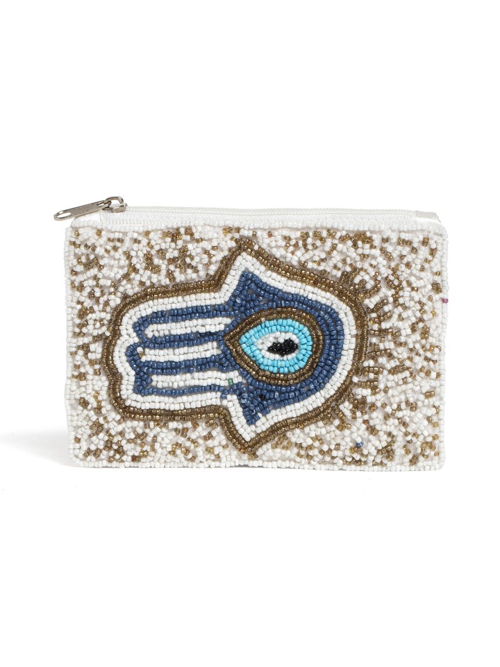 Bolsa com missangas