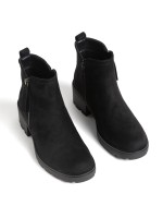 Botins em Efeito Camurca