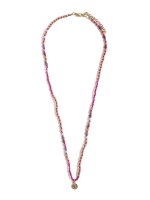 Colar com Missangas Multicolor