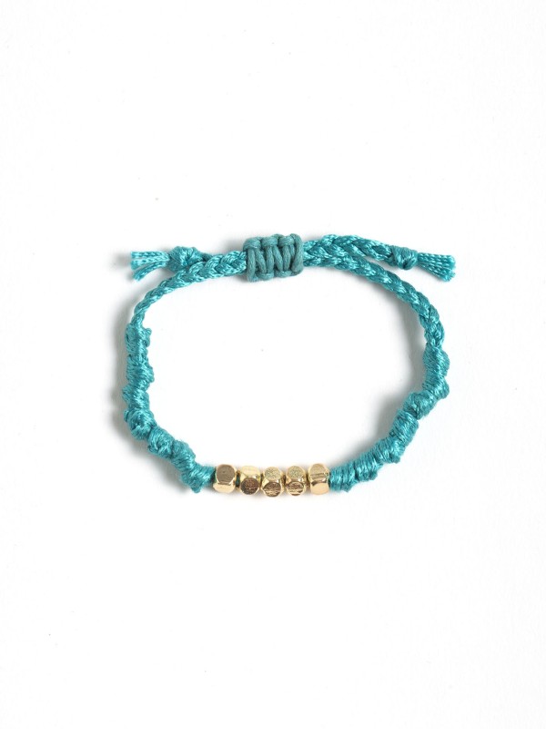 Pulseira com Fio Entrancado