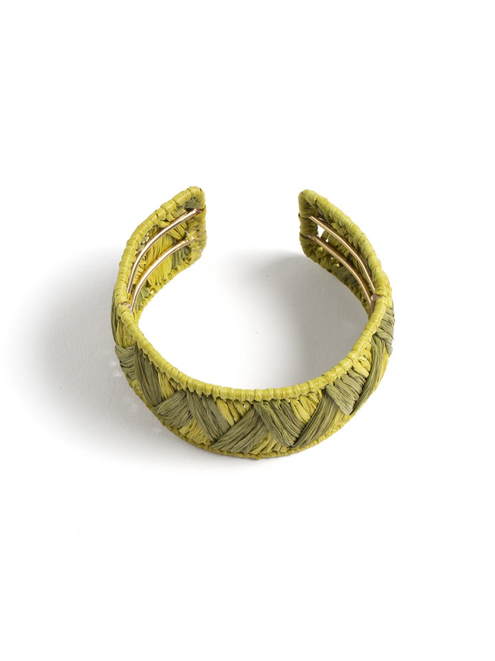 Pulseira com Efeito Entrancado