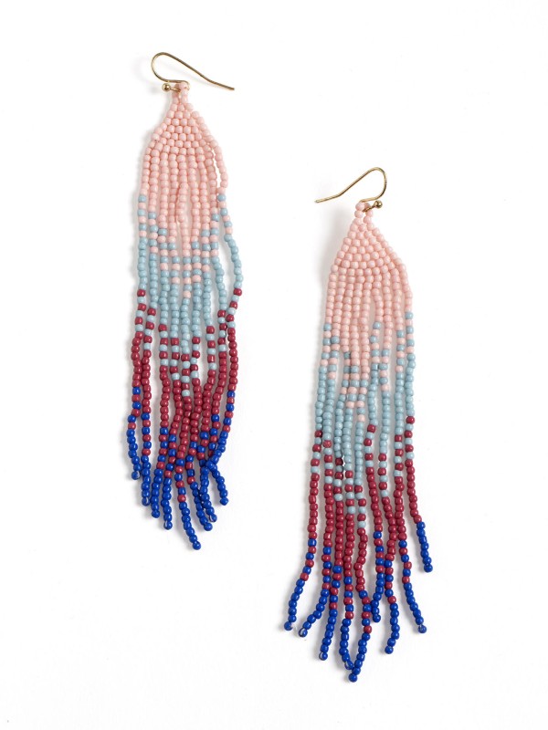 Brincos Pendentes com Missangas Brincos Pendentes com Missangas
