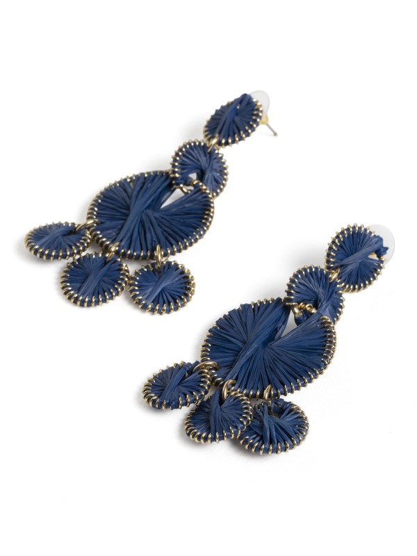 Brincos Pendentes com Detalhes Texturados