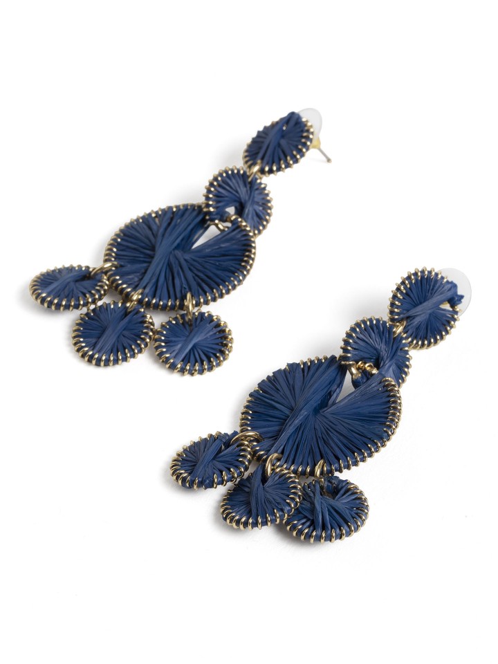 Brincos Pendentes com Detalhes Texturados