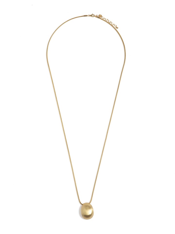 Colar Delicado com Pendente Oval