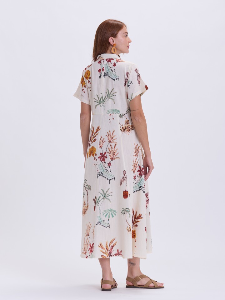 Vestido Comprido Camisaria Summer