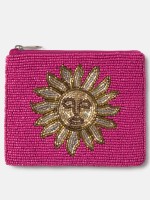 Bolsa sol com missangas