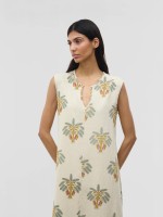 Vestido Comprido Natural