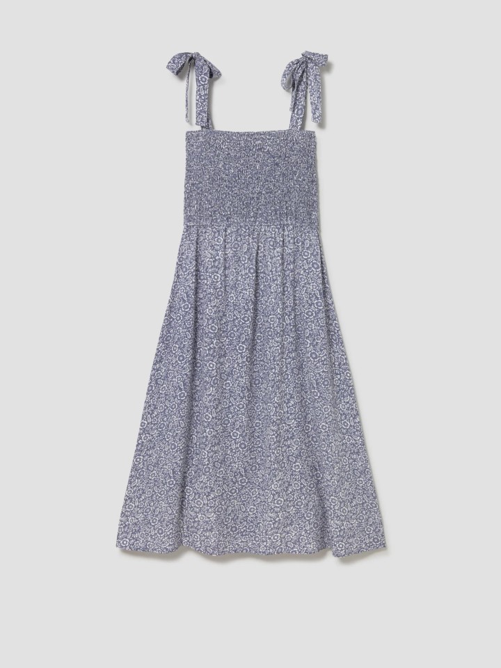 Vestido Comprido Azul
