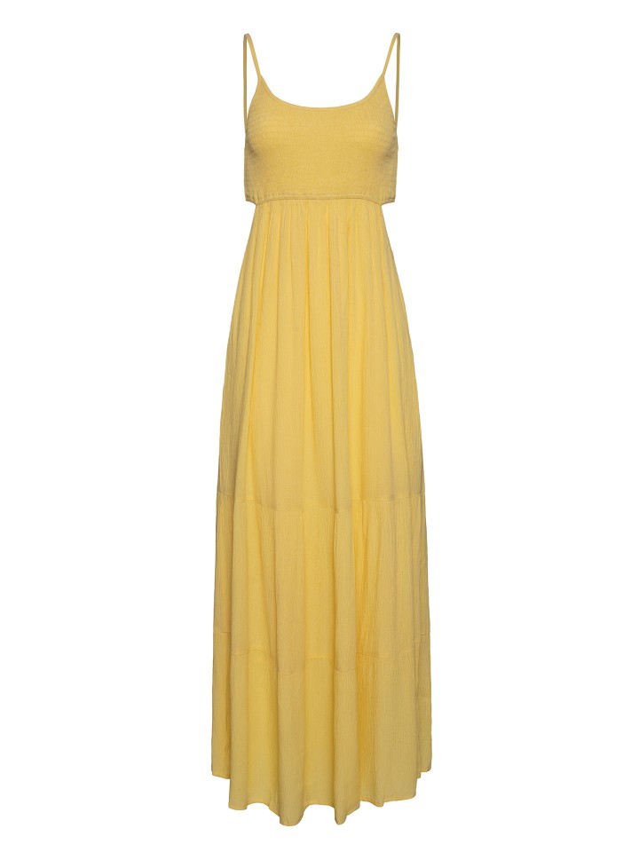Vestido Comprido Amarelo
