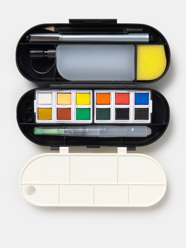 Kit de aguarela para viagem Kit de aguarela para viagem