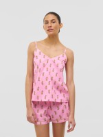 Conjunto de pijama Jaya Summer Seal com alcas finas