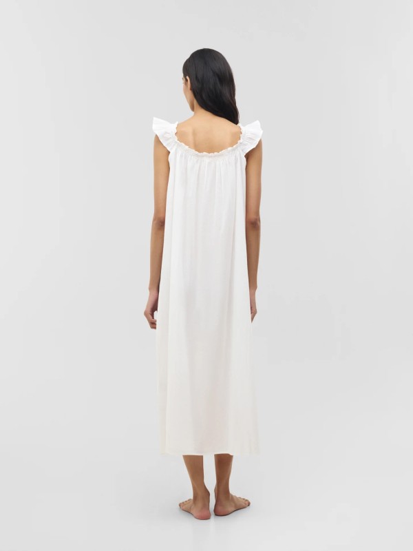 Camiseiro vestido bordado Jaya Camiseiro vestido bordado Jaya